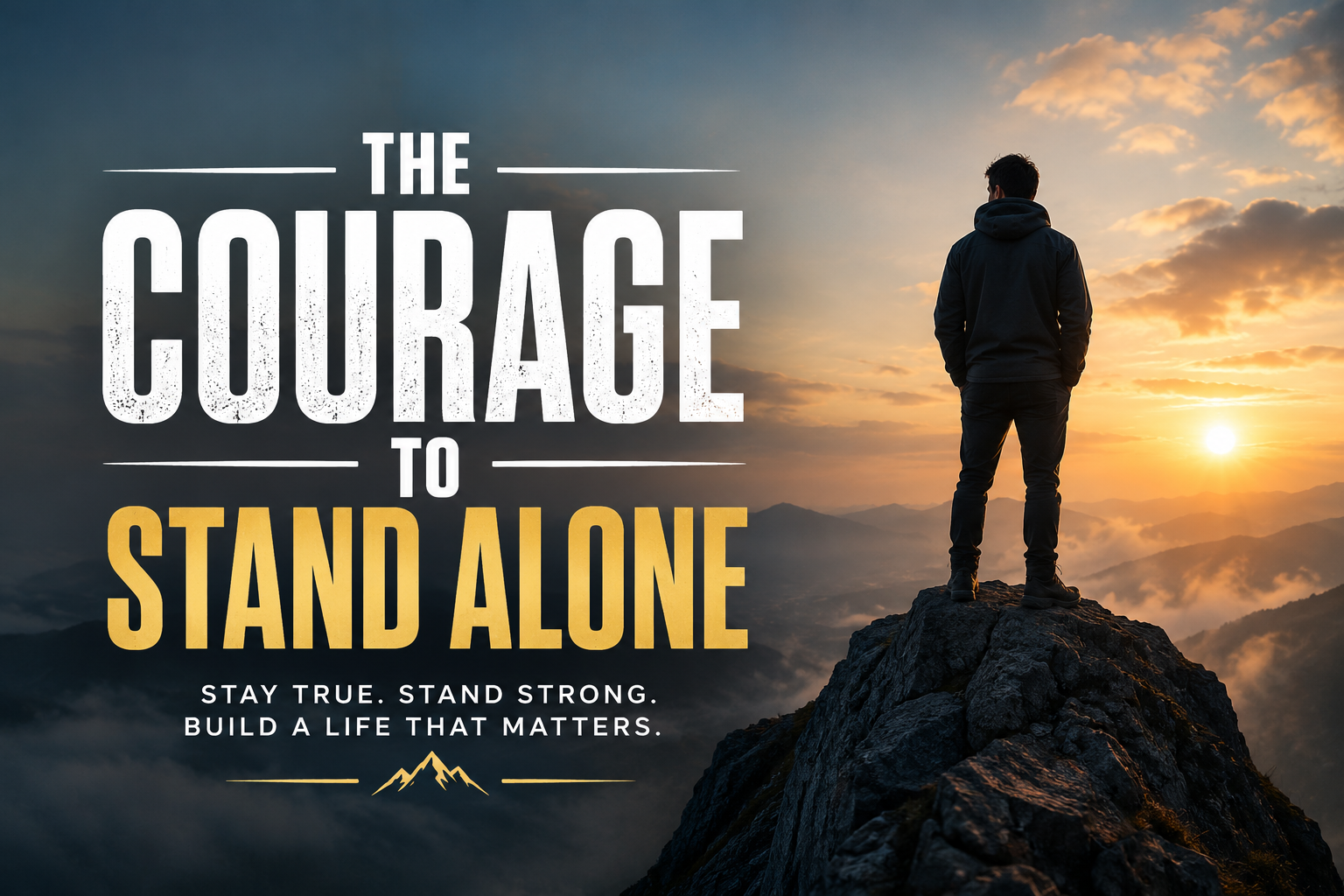 The Courage to Stand Alone 